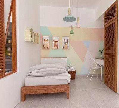 desain kamar tidur ukuran 2x3 minimalis terbaru