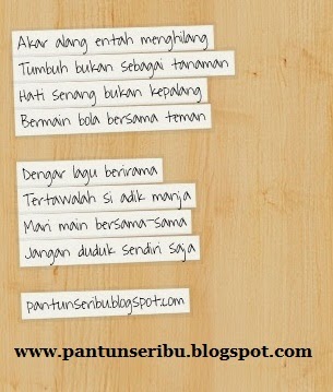 Contoh Pantun Cita Cita - Toko FD Flashdisk Flashdrive