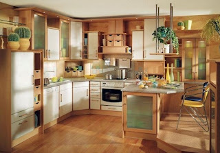 cocina de madera