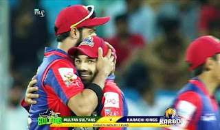 Karachi Kings won the match against Multan sultan