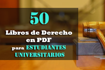 50 libros de Derecho en pdf para estudiantes universitarios