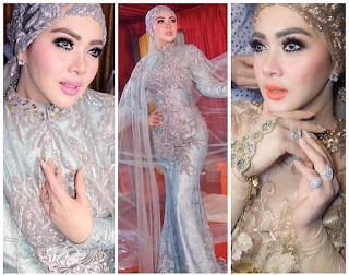 Model Baju Idulfitri Syahrini