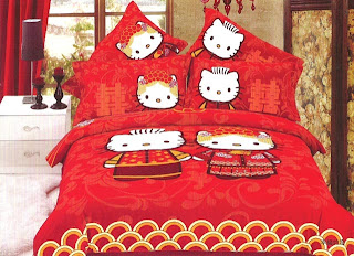 Sprei Anak Motif Hello Kitty China