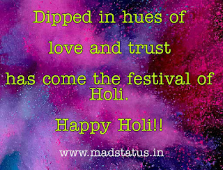 Colorful Holi Greetings, Quotes, Slogans, Facebook
