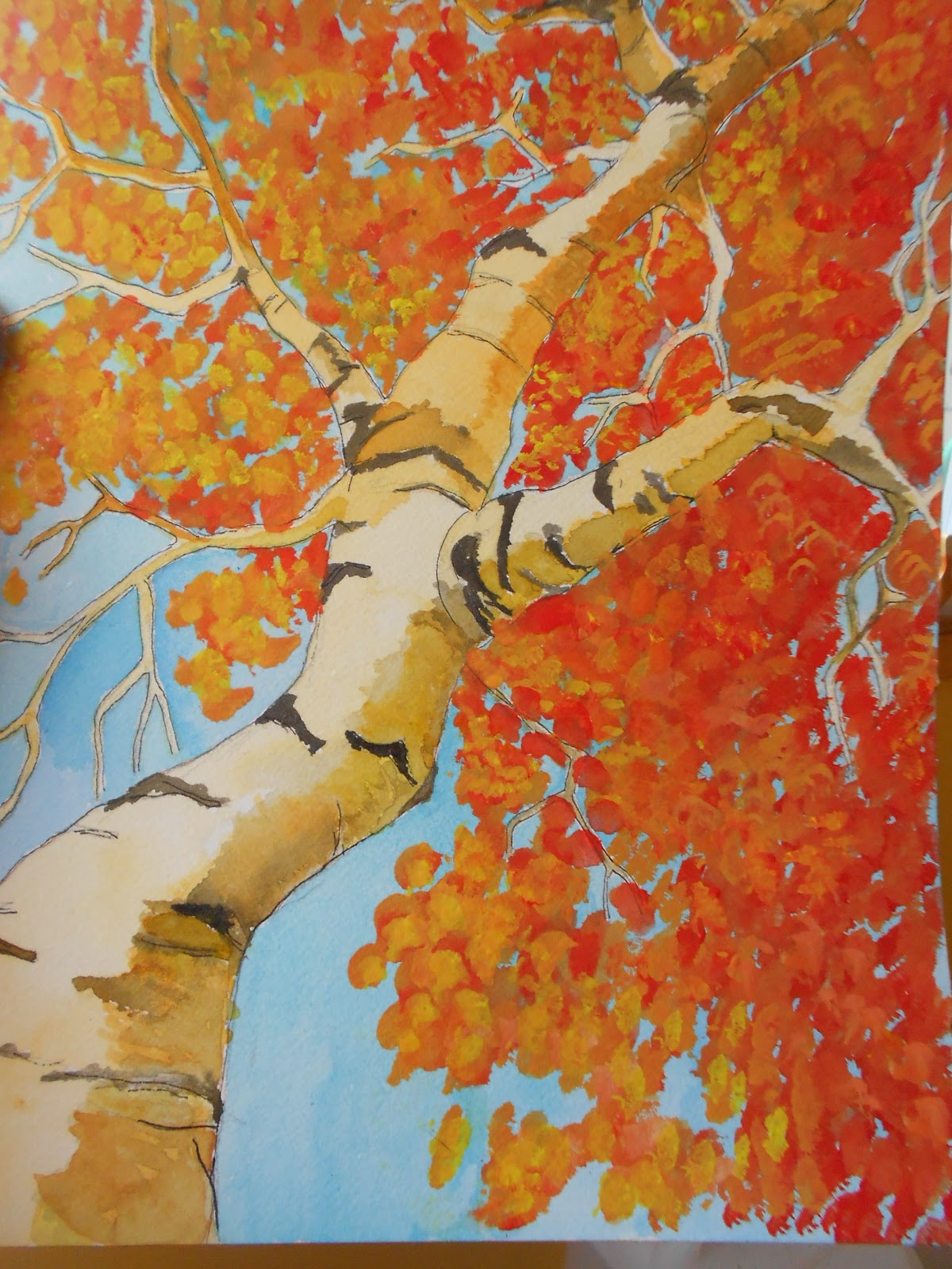 Art is From the Heart: Fall Paintings