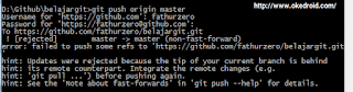 git push error cmd Windows