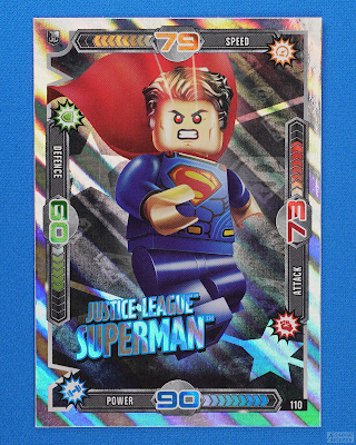 2019 Blue Ocean - Lego Batman TCG - 110 - Justice League Superman