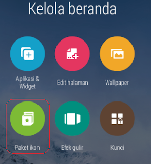 cara mengganti tema android