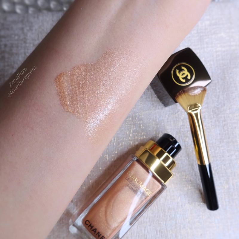 Chanel Sublimage Le Concentre de Lumiere review swatch comparison