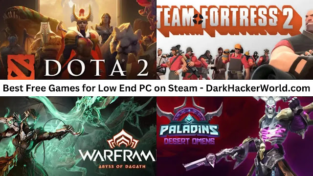 Best Free Games for Low End PC on Steam