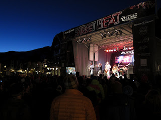 A concert in Vail Village.