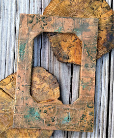 Sara Emily Barker http://sarascloset1.blogspot.com/ Baseboard Frames 3D Embossing Foundry Mixed media 1