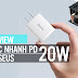 Củ sạc nhanh Baseus 20W chuẩn sạc PD USB type C, nhỏ gọn tiện lợi