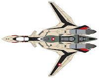 Hasegawa 1/72 YF-19 w/ FAST PACKS & FOLD BOOSTER (65885) Color Guide & Paint Conversion Chart 