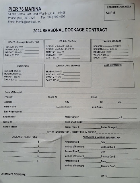 2024 Seasonal Dockage