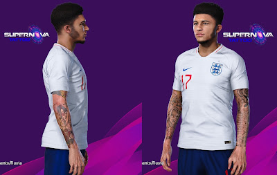 PES 2020 Faces Jadon Sancho by SuperNova