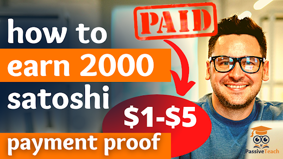 how to earn 2000 satoshi ($1) bitcoin earn without investment