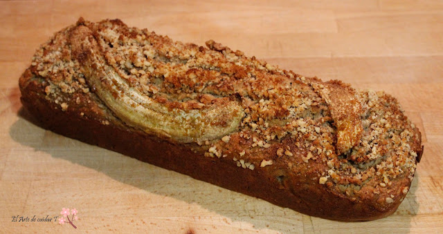  Pan de plátano y coco sin gluten sin lactosa, sin azúcar