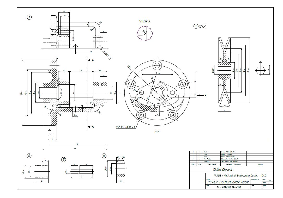 Gambar Tugas 3 Solidworks Laboratorium Komputer Print Gambar 2 Dimensi Objek di Rebanas  Rebanas