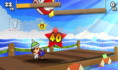 Paper Mario Sticker Star Spike Helmet giant Cheep Cheep