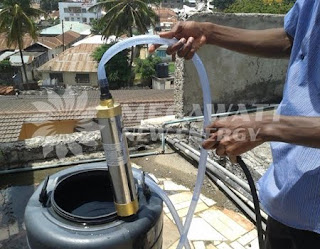 650W Solar daily water supply in Kenya