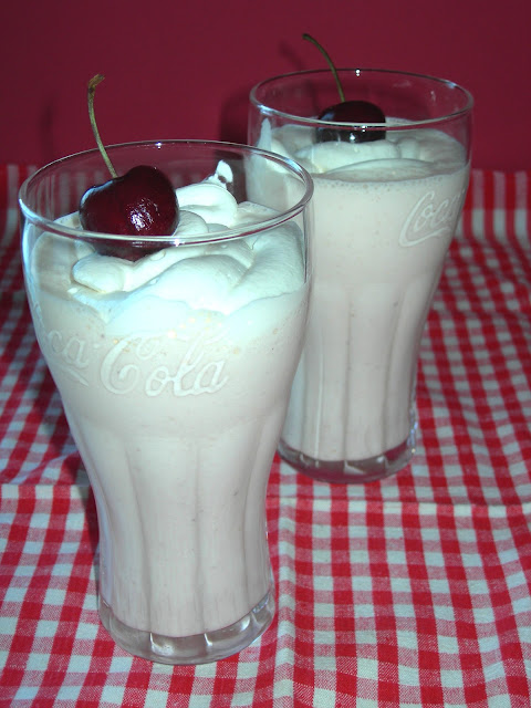 Batido de plátano (banana milkshake)