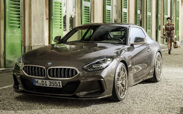 BMW Z4 Coupé é antecipado em modelo conceitual Touring