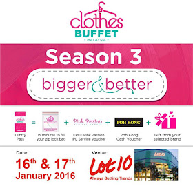 Secret Affair, Clothes Buffet Malaysia, Malaysia’s Largest Clothes Buffet, Season 3, how to shop without seeing the price tag, clothes buffet 2015, clothes buffet