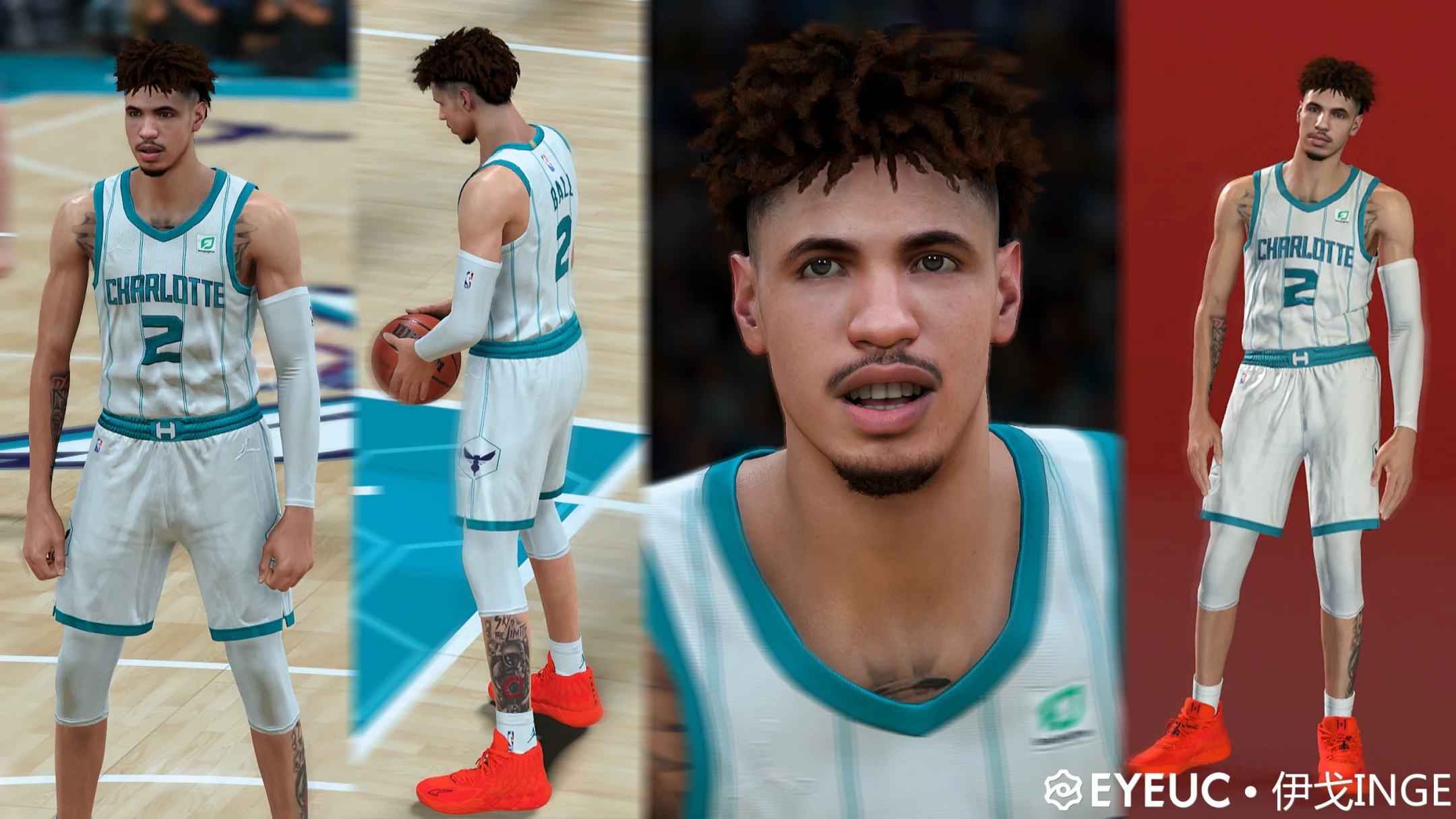 NBA 2K23 Lamelo Ball Cyberface & Body Update