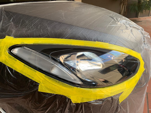 headlight restoration service