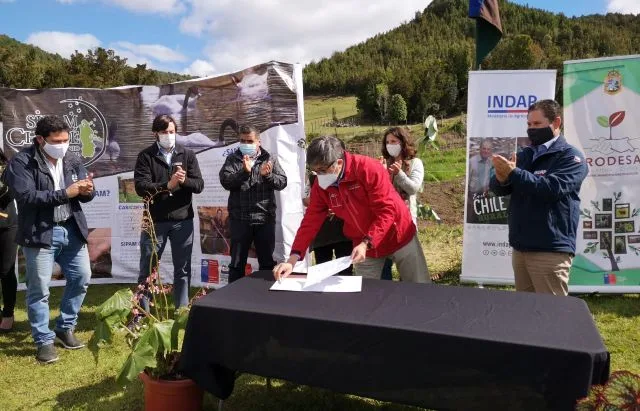 Pequeños agricultores de Quellón