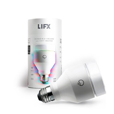 LIFX A19 Smart Light Bulb works with Amazon Alexa