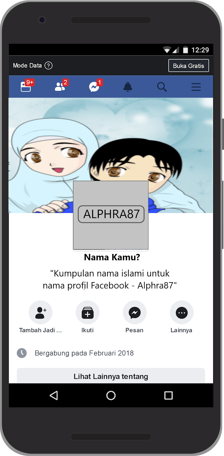 300 Nama Islami Untuk Akun Facebook Beserta Artinya 