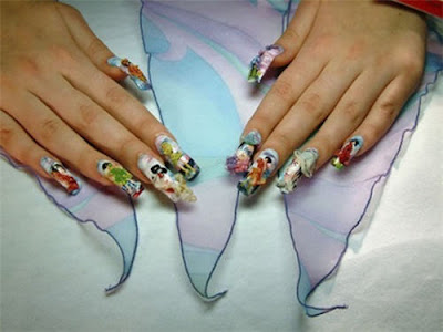 cool designs for toenails. cool designs for nails