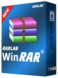 تحميل برنامج  winrar (32,64 bit)  لضغط وفك الملفات