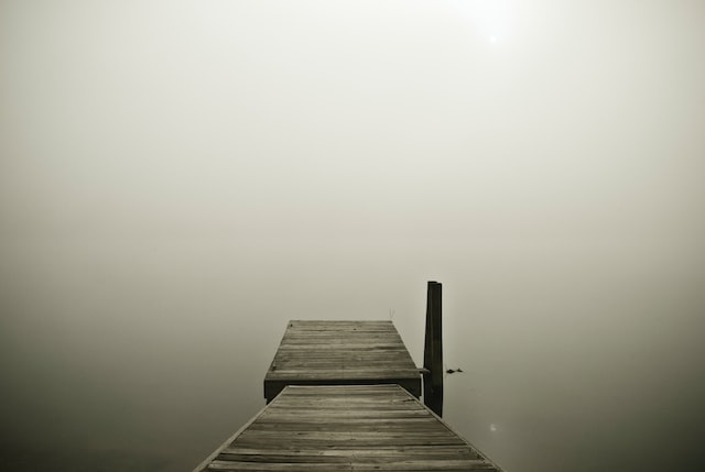 fog off a dock