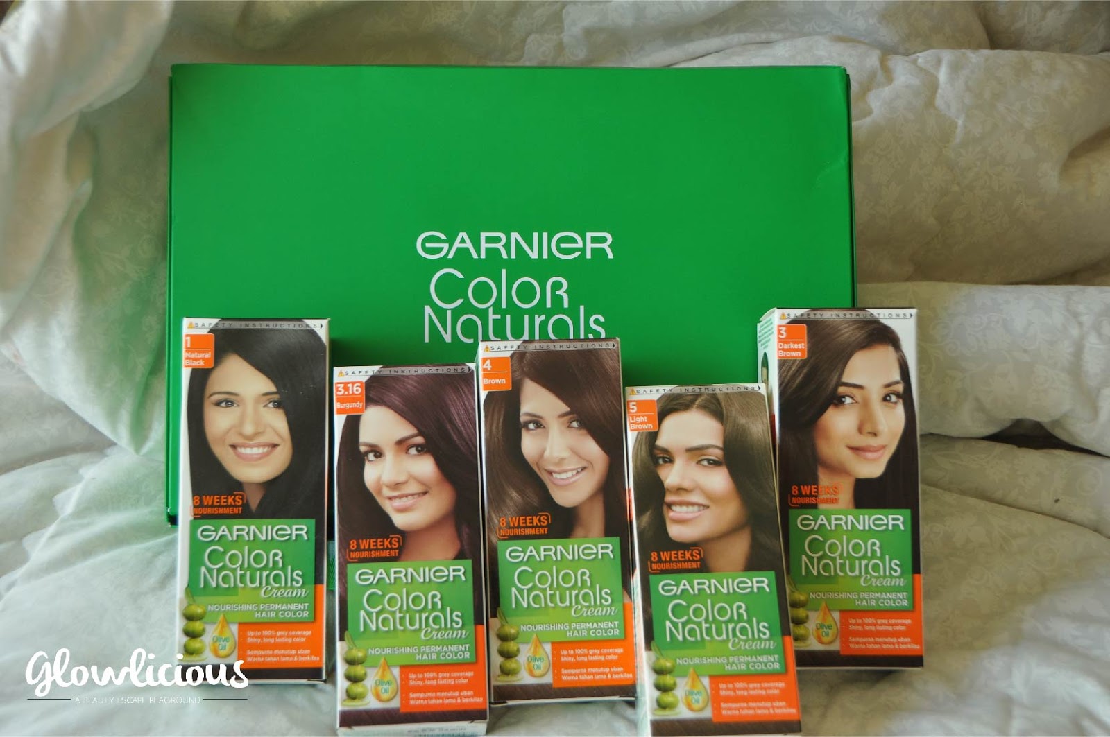 Garnier Color Naturals Cream Nourishing Permanent Hair Colors