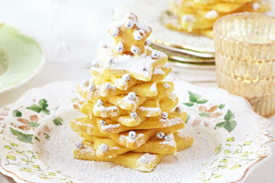 Shortbread Christmas trees recipe