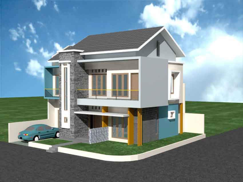 Membangun Rumah Minimalis untuk Lahan Kaveling Sudut ...