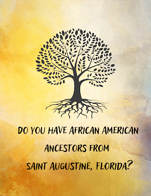African American ancestors from St. Augustine Florida