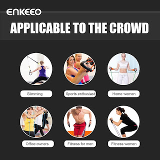Enkeeo Sports Exercise Fitness puller