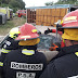 Simularán el incendio de un camión cisterna con combustible líquido tras colisión