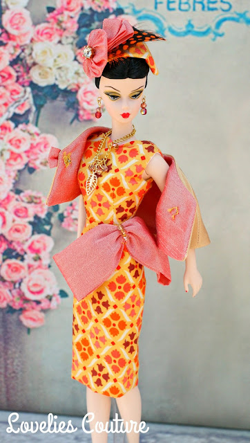 ooak silkstone barbie fashion couture