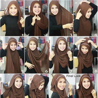 Ichy Vr Ryenzhye: tutorial hijab segi 4