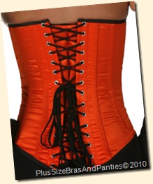 lvg9074-orange-satin-overbust-corset-back-1