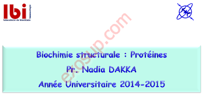 cours de biochimie structurale SVI3 PDF