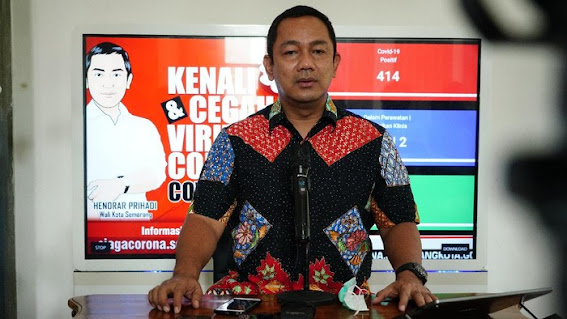 Wali Kota Semarang Hendrar Prihadi Positif Corona