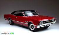 Oldsmobile 442 W30 1966 Plastic Model kit amt/ertl 1/25