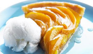 Tarte tatin revisitée à la mangue