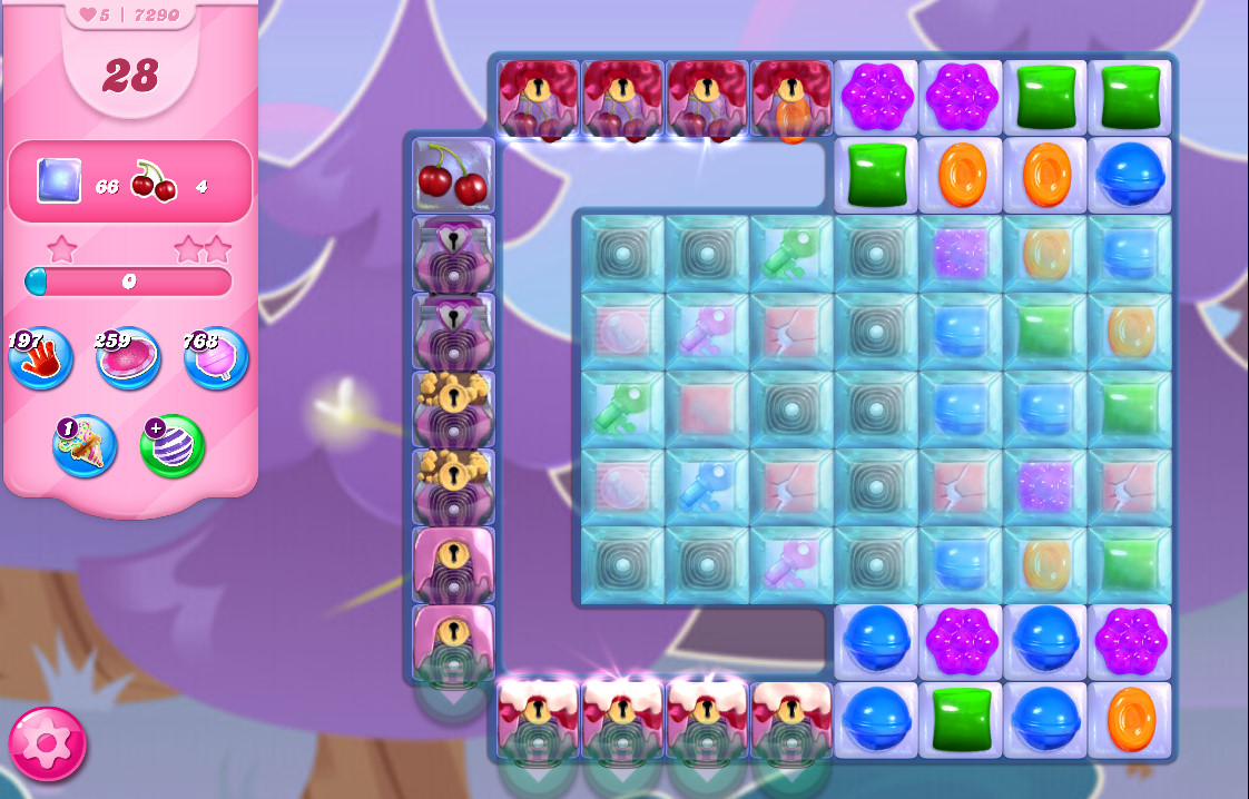 Candy Crush Saga level 7290